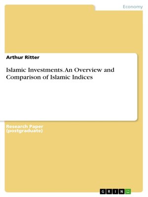 cover image of Islamic Investments. an Overview and Comparison of Islamic Indices